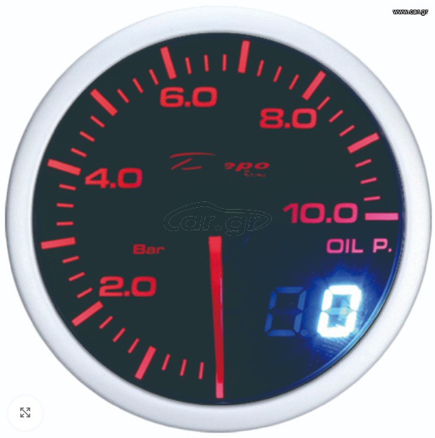 Πίεση Λαδιού 52mm LED HD SENSOR