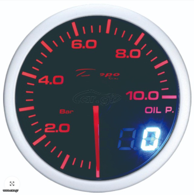 Πίεση Λαδιού 60mm LED HD SENSOR