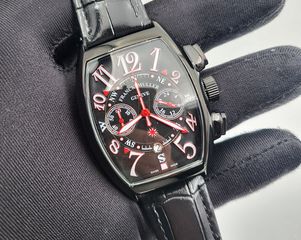 Franck Muller Master of Complications black DLC red αντιγραφο replica