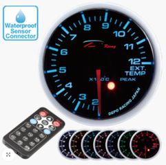 Πυρόμετρο 52mm με REMOTE CONTROLLER με WARNING / PEAK