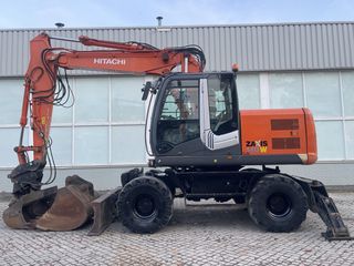 Εκσκαφέας Με Λάστιχα Hitachi 2012 ZX140W-3 / ΓΙΑ ΕΙΣΑΓΩΓΗ 1-thumb-2