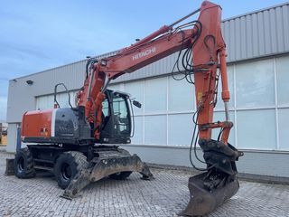 Εκσκαφέας Με Λάστιχα Hitachi 2012 ZX140W-3 / ΓΙΑ ΕΙΣΑΓΩΓΗ 1-thumb-1