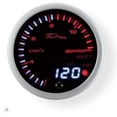 Πυρόμετρο 60mm LED με WARNING/Διπλός Φωτισμός