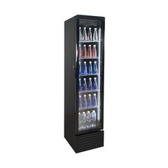 Ψυγεία Βιτρίνα Αναψυκτικών Συντήρησης  217 Ltr SLIM  διαστάσεων 420x525x1935mm.