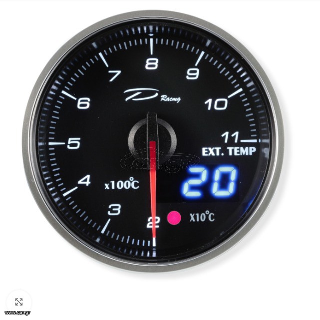 Πυρόμετρο 60mm με REMOTE CONTROLLER με WARNING / PEAK – LED