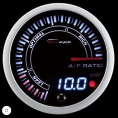 ELECTRIC AIR / FUEL RATIO 60mm LED / WARNING