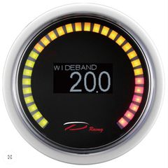 Wideband 0-5V Analog Output 52mm (W 4,9Bosch) 3LED COLORFUL