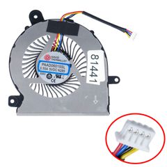 Ανεμιστηράκι Laptop - GPU Cooling Fan για MSI GF63 GF65 Thin 9SD 9SE 9SEXR 10SD 10SE 10SER MS-16R1 MS-16R3 MS-16R5 WF65 MS-16W1 MS-16W2 PAAD06015SL-N433 E330401610MC201J 4pin ( Κωδ.81441 )
