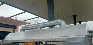 ΧΟΑΝΗ ΕΞΑΕΡΙΣΜΟΥ ΙΝΟΧ 4  ΜΈΤΡΑ