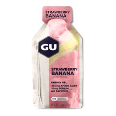 Ενεργειακό Gel | GU | Strawberry Banana | Χωρίς καφεϊνη | 32g
