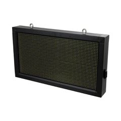 LED Scrolling Display 64x32cm - Κυλιόμενη Ψηφιακή Πινακίδα / Επιγραφή Μονής Όψης P10 LED SMD AC 220-240V - Λειτουργία μέσω Wi-Fi με Εφαρμογή APP - Αισθήτηρας Θερμοκρασίας και Υγρασίας - Αδιάβροχο IP65