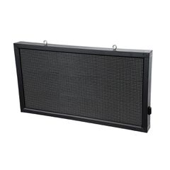 LED Scrolling Display 96x48cm - Κυλιόμενη Ψηφιακή Πινακίδα / Επιγραφή Μονής Όψης P10 LED SMD AC 220-240V - Λειτουργία μέσω Wi-Fi με Εφαρμογή APP - Αισθήτηρας Θερμοκρασίας και Υγρασίας - Αδιάβροχο IP65