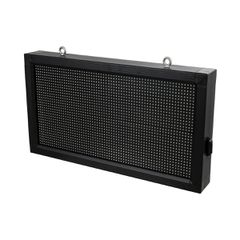 LED Scrolling Display 64x32cm - Κυλιόμενη Ψηφιακή Πινακίδα / Επιγραφή Μονής Όψης P10 LED SMD AC 220-240V - Λειτουργία μέσω Wi-Fi με Εφαρμογή APP - Αισθήτηρας Θερμοκρασίας και Υγρασίας - Αδιάβροχο IP65