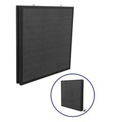 Κυλιόμενη Ψηφιακή Επιγραφή P10 LED SMD AC 220-240V με Wi-Fi - Αδιάβροχή IP65 - Διπλής Όψης - Μ104 x Π12 x Υ104cm Ψυχρό Λευκό 6000K