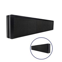 Κυλιόμενη Ψηφιακή Επιγραφή P10 LED SMD AC 220-240V με Wi-Fi - Αδιάβροχή IP65 - Διπλής Όψης - Μ168 x Π12 x Υ40cm Μπλε