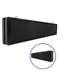 Κυλιόμενη Ψηφιακή Επιγραφή P10 LED SMD AC 220-240V με Wi-Fi - Αδιάβροχή IP65 - Διπλής Όψης - Μ168 x Π12 x Υ40cm Πράσινο