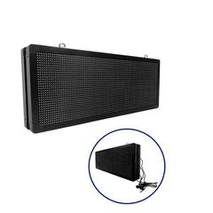 Κυλιόμενη Ψηφιακή Επιγραφή P10 LED SMD AC 220-240V με Wi-Fi - Αδιάβροχή IP65 - Διπλής Όψης - Μ104 x Π12 x Υ40cm Πορτοκαλί