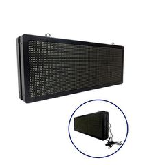 Κυλιόμενη Ψηφιακή Επιγραφή P10 LED SMD AC 220-240V με Wi-Fi - Αδιάβροχή IP65 - Διπλής Όψης - Μ104 x Π12 x Υ40cm Ψυχρό Λευκό 6000K