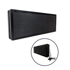 Κυλιόμενη Ψηφιακή Επιγραφή P10 LED SMD AC 220-240V με Wi-Fi - Αδιάβροχή IP65 - Διπλής Όψης - Μ104 x Π12 x Υ40cm Κόκκινο