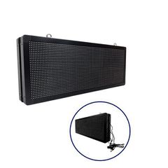 Κυλιόμενη Ψηφιακή Επιγραφή P10 LED SMD AC 220-240V με Wi-Fi - Αδιάβροχή IP65 - Διπλής Όψης - Μ104 x Π12 x Υ40cm RGBW