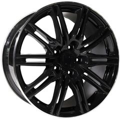 REPLICA PORSCHE STYLE 1153 20X9.5 5X130 ET55 GLOSS BLACK MACHINED LIP
