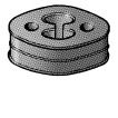 ΛΑΣΤΙΧΟ ΕΞΑΤΜΙΣΗΣ ALFA ROMEO 145-146-155-156-164-166/CITROEN JUMPER/FIAT 500-BARCHETTA-BRAVA-BRAVO-COUPE-DUCATO-MAREA-PALIO-PUNTO-SEICENTO-SIENA-STRADA/LANCIA DEDRA-DELTA-Y-Y10/PEUGEOT BOXER (PIRELLI)