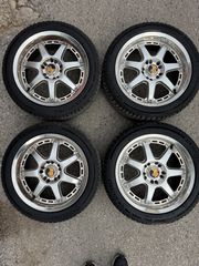 ΖΑΝΤΟΛΑΣΤΙΧΑ "LENSO'' 17" 5X112 7X17 ET 42 ΓΙΑ GROUP VAG/MERCEDES ME ΕΛΑΣΤΙΚΑ 225/45-17 MICHELIN