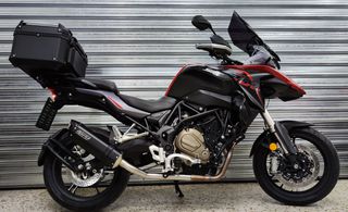Race Guns Exhausts Hexagon F Black QJ MOTORS SRT-700 (Ελληνικής Κατασκευής)