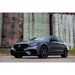 Αυτοκόλλητα Σήματα Φτερού Για Mercedes-Benz GLC X253 , C-Class W205 , E--Class W213 Μαύρο Γυαλιστερό 2 Τεμάχια-thumb-3
