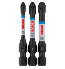ΜΥΤΕΣ ΣΕΤ PH1-2-3/55mm 3 ΤΕΜΑΧΙΑ IMPACT CONTROL PRO BOSCH 2608522491