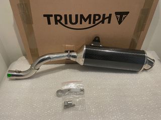 Triumph kit silencer carbon SPEED TRIPLE 885/955i- DAYTONA  595/955i τελικό εξάτμισης  A9608000