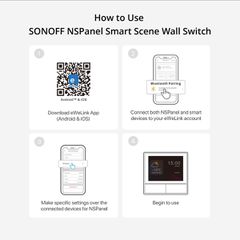 SONOFF Wi-Fi Smart Scene Wall Switch(86/EU Type) - Integrated HMI Panel - Smart Temperature Control-thumb-59