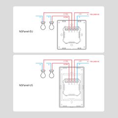 SONOFF Wi-Fi Smart Scene Wall Switch(86/EU Type) - Integrated HMI Panel - Smart Temperature Control-thumb-31