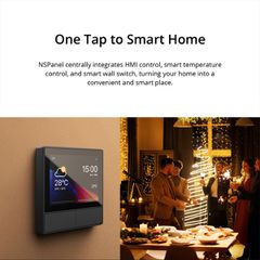 SONOFF Wi-Fi Smart Scene Wall Switch(86/EU Type) - Integrated HMI Panel - Smart Temperature Control-thumb-8