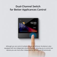 SONOFF Wi-Fi Smart Scene Wall Switch(86/EU Type) - Integrated HMI Panel - Smart Temperature Control-thumb-20