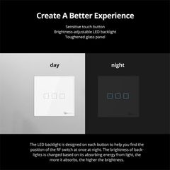 SONOFF T2EU3C-RF - 433MHz Wireless Smart Wall Touch Button Switch 3 Way - RF Series-thumb-25