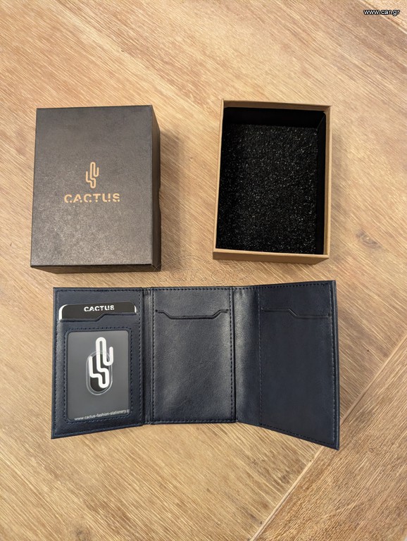 Πορτοφόλι Cactus Δερμάτινη Rfid