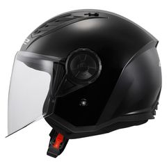 Κράνος O/F LS2 OF616 AIRFLOW II 22.06 BLACK GLOSS XS
