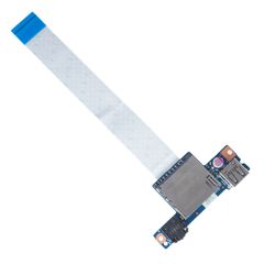 Πλακέτα USB - USB Audio SD Card Reader Board για Laptop Lenovo G40-30 80FY G40-45 80E1 80MN G40-70 80GA Z40-70 80E6 Z40-75 80DW 90005905 5C50F77260 με καλωδιοταινία 13cm ( Κωδ.1-BRD288 )