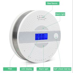 Ανιχνευτής Καπνού - Carbon Monoxide Smoke Detector JSN-JY-909COM ( Κωδ.1-PER0055 )-thumb-2