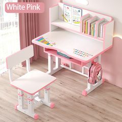 ΣΕΤ ΠΑΙΔΙΚΟ ΓΡΑΦΕΙΟ + ΚΑΡΕΚΛΑ ΓΙΑ ΗΛΙΚΙΕΣ ΑΠΟ 2-8 ΕΤΩΝ ΓΕΡΗ ΚΑΤΑΣΚΕΥΗ ΜΕΤΑΛΛΙΚΑ ΠΟΔΙΑ ΚΑΙ MDF ΞΥΛΟ ΣΕ ΡΟΖ