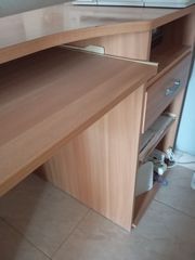 Γραφείο μελαμίνη 150 Χ 60 εκ.-thumb-2