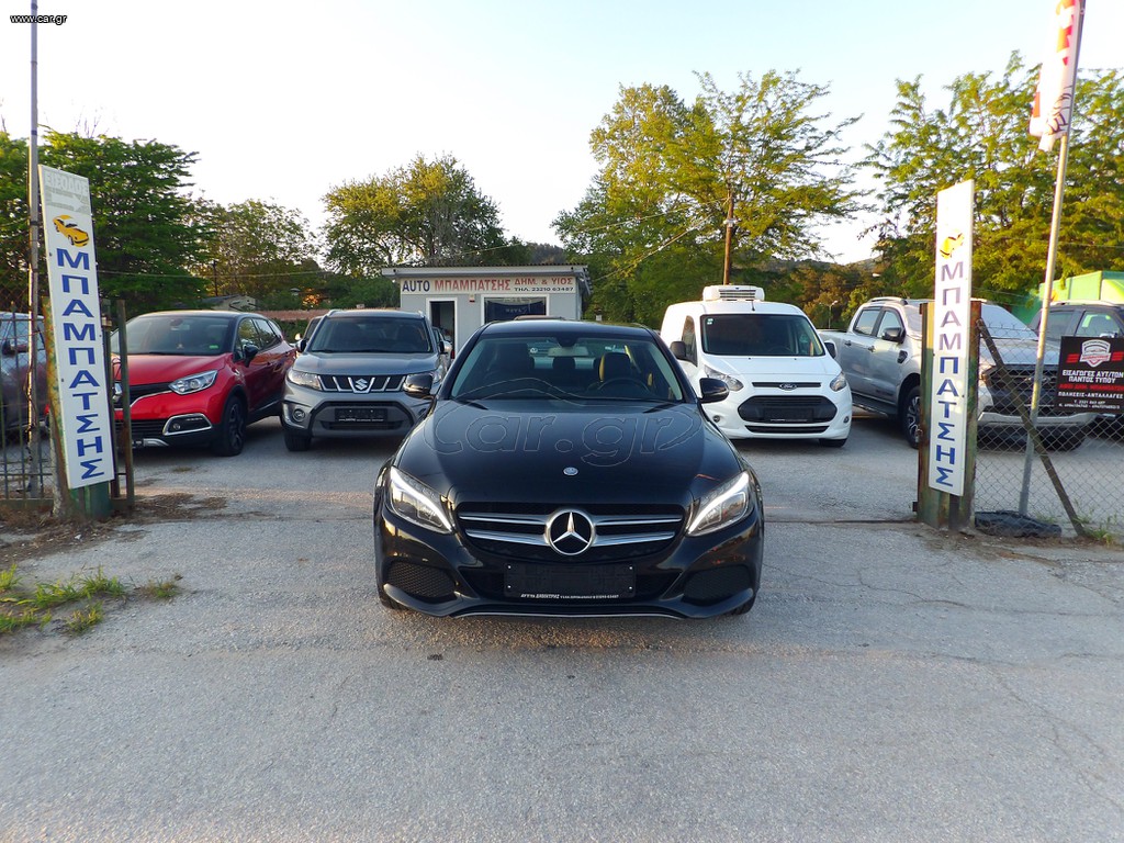 Mercedes-Benz C 180 2016 *BLUETEC 116PS*EURO 6*ΔΕΡΜΑ*FULL LED*ΑΥΤ/ΤΟΣ ΠΙΛΟΤΟΣ*ΑΡΙΣΤΟ*
