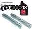 Bitubo Fork Springs Kit for Aprilia Leonardo 125/150 Showa fork, oil included