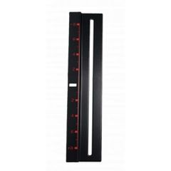 TECHNICS Pitch Indication Board for Technics SL-1200 / 1210 Black with Red Lettering (Reproduction) - Technics