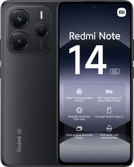 Xiaomi Redmi Note 14 5G Dual SIM (6GB/128GB) Midnight Black