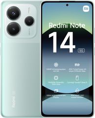 Xiaomi Redmi Note 14 5G Dual SIM (6GB/128GB) Coral Green