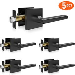 Λαβή πόρτας Passage 5 Pack Εσωτερικός αναστρέψιμος μοχλός μαύρης ματ πόρτας