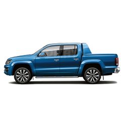 Χερουλια Πορτας Για Vw Amarok 4D 2010+ΧΡΩΜΙΟ Μεταλλικα S-Dizayn - 4 Τεμ.