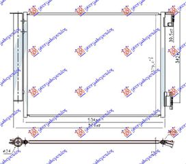 Ψυγειο A/C 1,0 Benziνη Nissan Juke (F16) 19- - 577206410